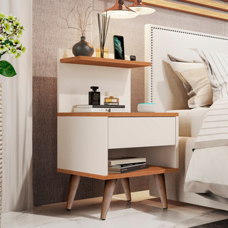 Mesa Cabeceira Canto Apoio Quarto Com Gaveta E Prateleira Mesa Cabeceira Canto Apoio Quarto Com Gaveta E Prateleira