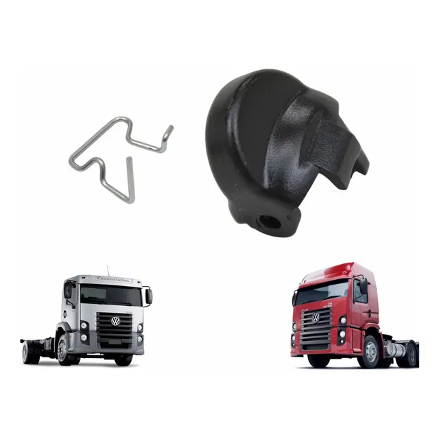 Botão Manopla Acionamento Reduzida C/ Mola Constellation Vw