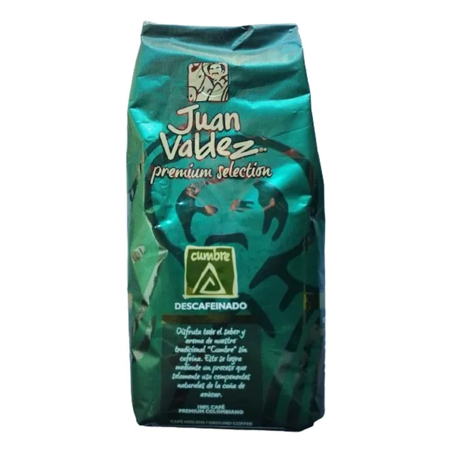 Café Colombiano Juan Valdez  Descafeinado 340g