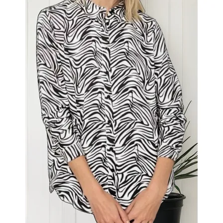 Blusa University Cebra Talla S
