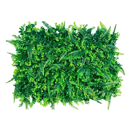 12 Placas Samambaia Com Eucalipto Premium Jardim Vertical Verde