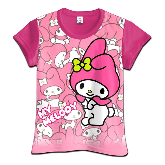 Franela Camisa Niña My Melody En Algodon Microdurazno