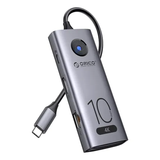 Hub Usb C De 10 Gbps, Estación De Acoplamiento