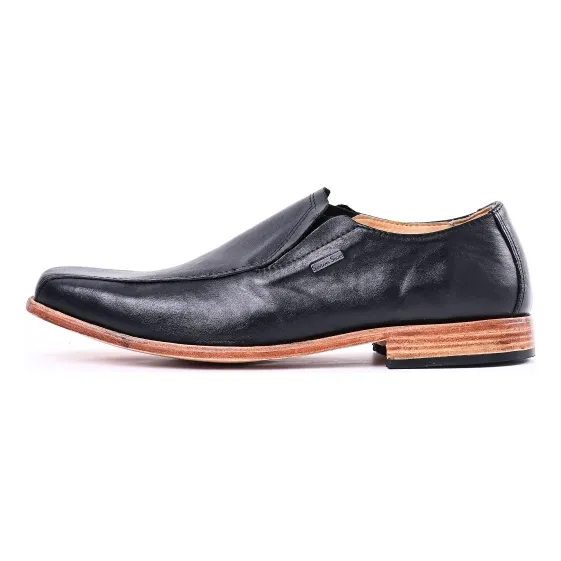 Mocasín De Vestir Hombre - Cuero Vacuno - Constantino Black