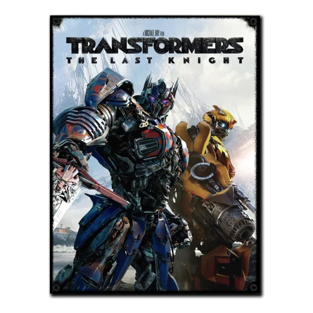 #199 - Cuadro Vintage 30 X 40 - Transformers Poster No Chapa