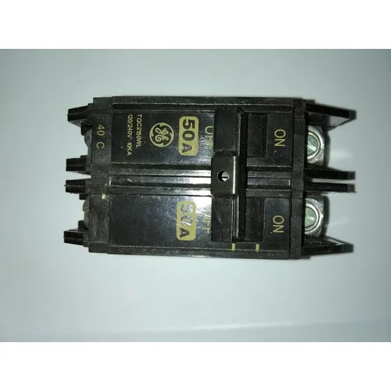 Breacker Hqc General E. 2x50amp.
