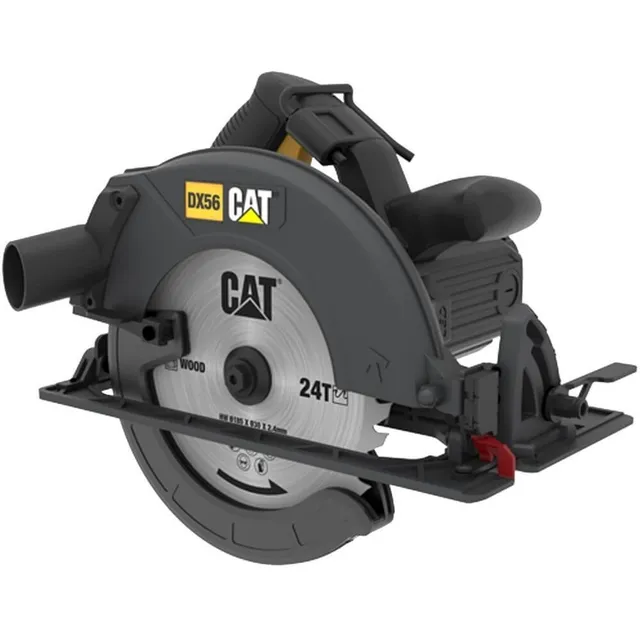 Caterpillar DX56 Sierra Circular CAT Potente Motor para Corte Preciso y Eficiente Ideal para Carpintería y Construcción con Diseño Ergonómico y Carcasa Resistente Perfecta para Proyectos Exigente