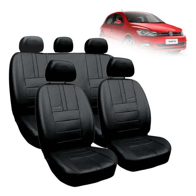 Fundas Cuero Acolchado Premium Para Vw Gol, Trend Y Voyage 