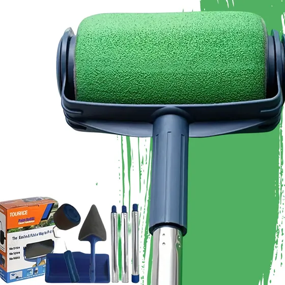 Rolo De Pintura Com Reservatório Anti Respingo Sem Sujar Pinta Facil Apartamento Casa Escritótio Bestvirtual Ecommerce