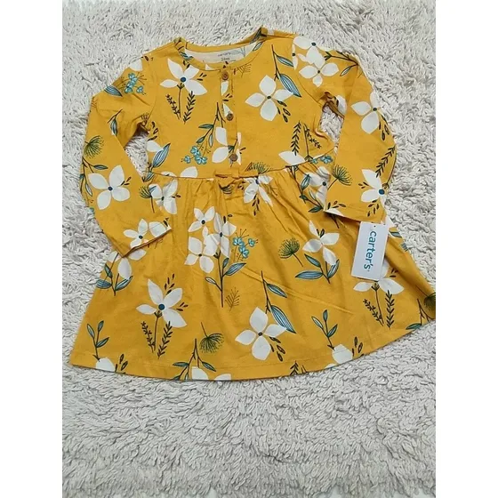 Vestido Manga Larga Carters Carter's Niña Bebé 24m