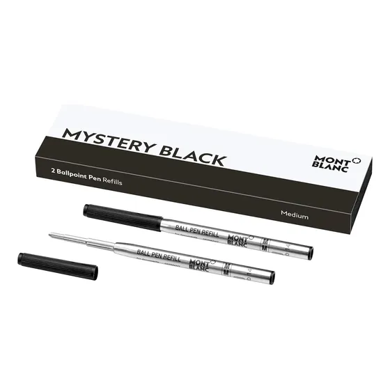 Repuesto Bolígrafos Montblanc Negro Punta Medium