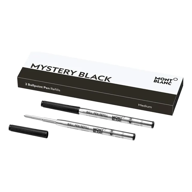 Repuesto Bolígrafos Montblanc Negro Punta Medium