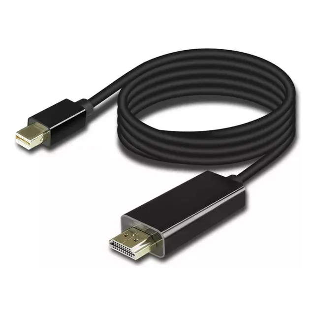 Cable Mini Display Port Dp Macho A Hdmi Macho 1.8m 1080p