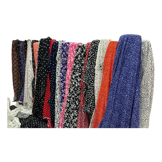 Tela Fibrana Estampada X Metro Ideal Blusas, Vestidos Palazo