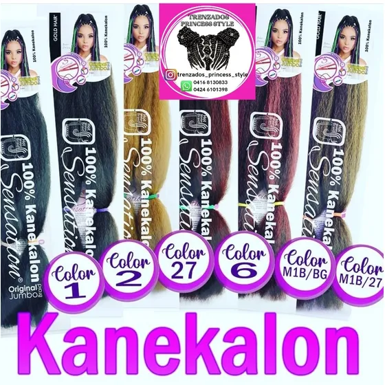 Extensiones Kanekalon Jumbo 