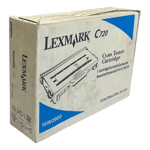 Toner Original Lexmark C720 Cyan 15w0900