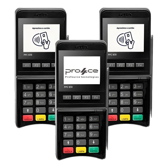 Combo 03 Pin Pad Criptografado Gertec Ppc 930