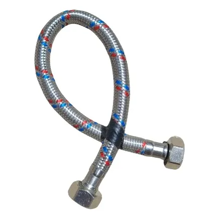 Canilla 1/2 X 1/2 Metalica Fregadero  Lavamano Maya D Acero 