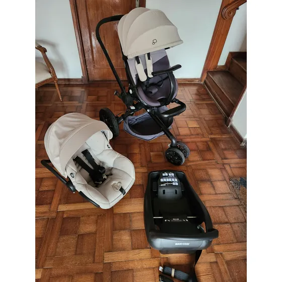 Quinny Moodd 3 Ruedas +huevito Maxi Cosi Y Base Para Auto