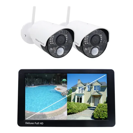 Casacam Sistema Camara Seguridad Deluxe Monitor Pantalla Sd