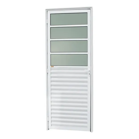 Porta De Cozinha Linha 25 Vidro Boreal 210cm X 80cm Brimak