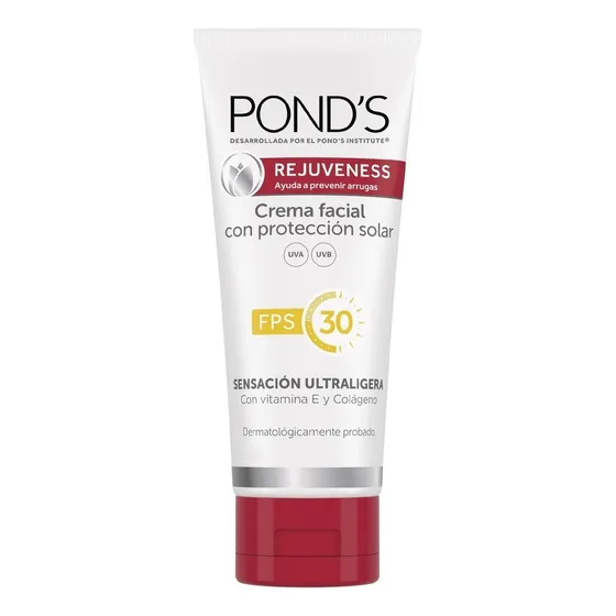 Crema Facial Ponds Rejuveness 100 Gr Protector Solar Fps 30 Tipo de piel Normal