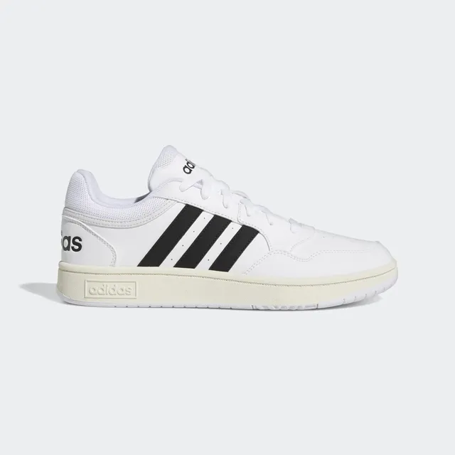 Tenis adidas Hoops 3.0 Low Clásicos Color Blanco Para Hombre