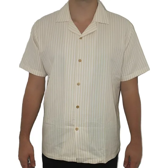 Camisas De Lino Casual Para Hombres