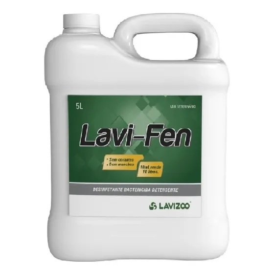 Lavi-fen 5 Litros Desinfetante Bactericida Detergente