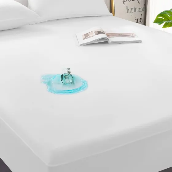 Protector Colchon Impermeable/antifluido Queen 1.60x1.90
