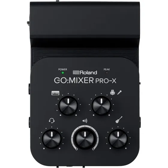 Mixer Interface Áudio Celular Pc Live Roland Go Mixer Pro-x