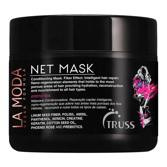 Truss La Moda Net Mask Máscara De Tratamento Capilar 550g