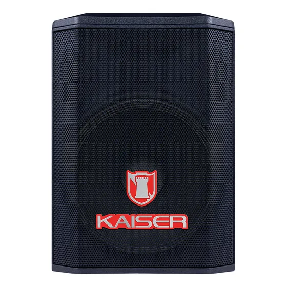 Bafle Kaiser 8 Pulgadas Msa-9709 Color Negro