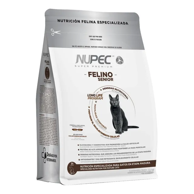 Nupec Alimento Gato Senior 1.5k