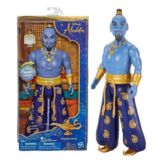 Figura Aladdin Genio Con Sonido Pelicula Original Hasbro Ub