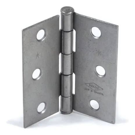 Bisagra 3 X 3 Niquelada C/ Tornillo Trio. Induma