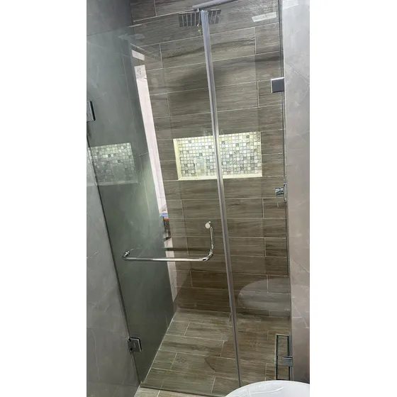 Puerta De Vidrio Para Baño