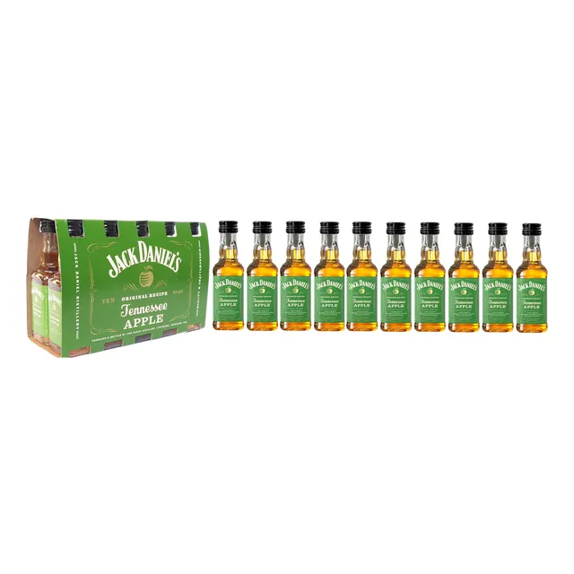 Jack Daniels Miniatura 50ml 10 Unidades