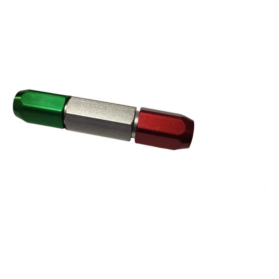 10 Pzs Pin Gage Mango Go/nogo, Interior Dø9, Exterior Dø18