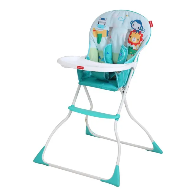 Fisher Price, Silla Alta Color Turquesa