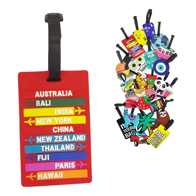 Identificador De Mala De Viagem Tag Bagagem Etiqueta Premium