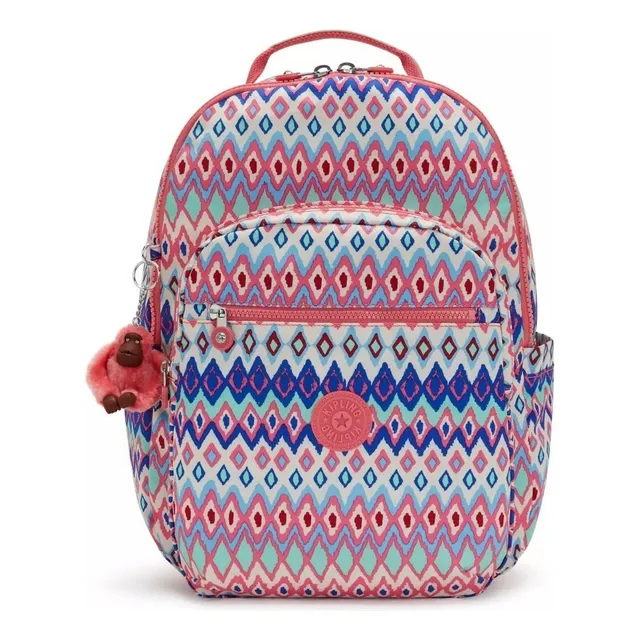 Bolsa Mochila Kipling | 100% | Color Abstract Mix