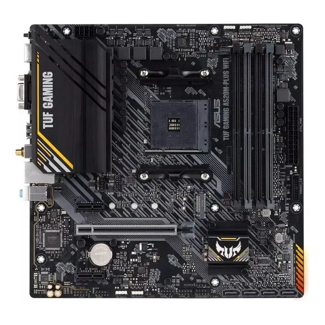 Tarjeta Madre Asus Micro Atx Tuf Gaming A520m-plus Wifi Am4