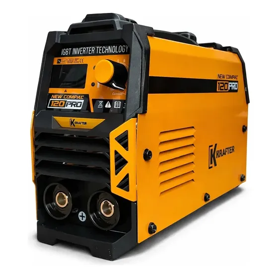 Soldadora New Compac 120 Pro Krafter 4459000000121 Amarillo