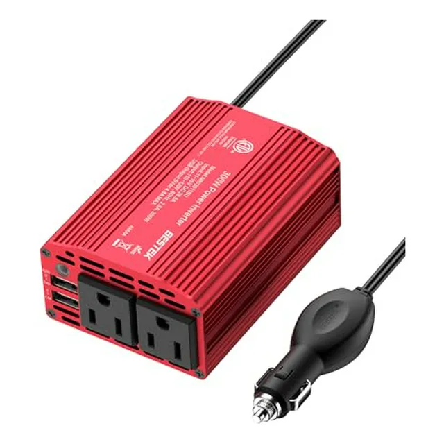 Convertidor De Corriente Para Auto Bestek 300w - 12v Dc A 11