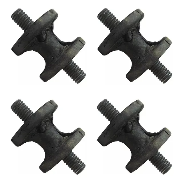 Kit 4 Coxim Escapamento Corcel 1 2 Del Rey Belina Pequeno