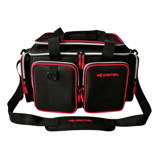 Bolso Caster 105 Grande 3 Divisiones 48x27x29cm 9 Bolsillos