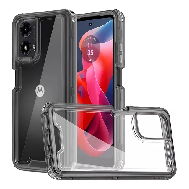 Funda Protector Uso Rudo 3 En 1 Para Motorola