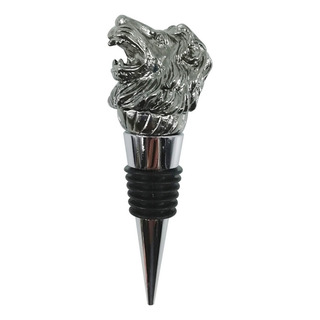 W Protector De Vino Con Forma De Cabeza De León Para W Protector De Vino Con Forma De Cabeza De León Para