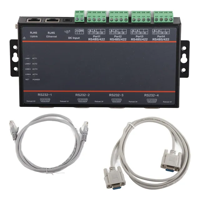 Servidor Serie 4serials Rs232/485/422 A Ethernet 536v
